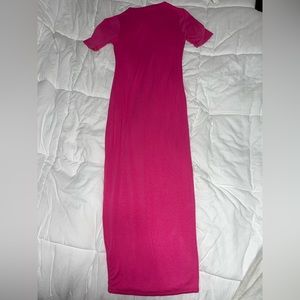 Naked Wardrobe Maxi Bodycon Dress Size Small